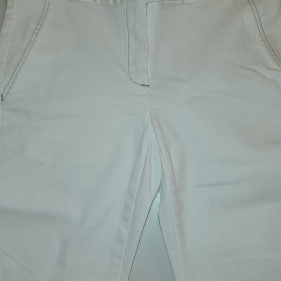 Theory White Pants Women's size 8 - Picture 7 of 7